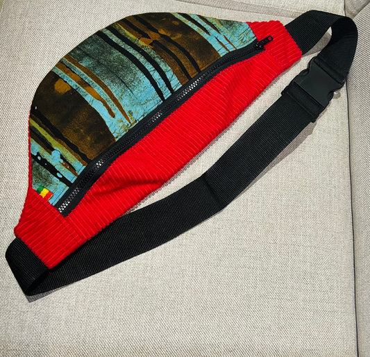 Mannocry Batik Waist Bag